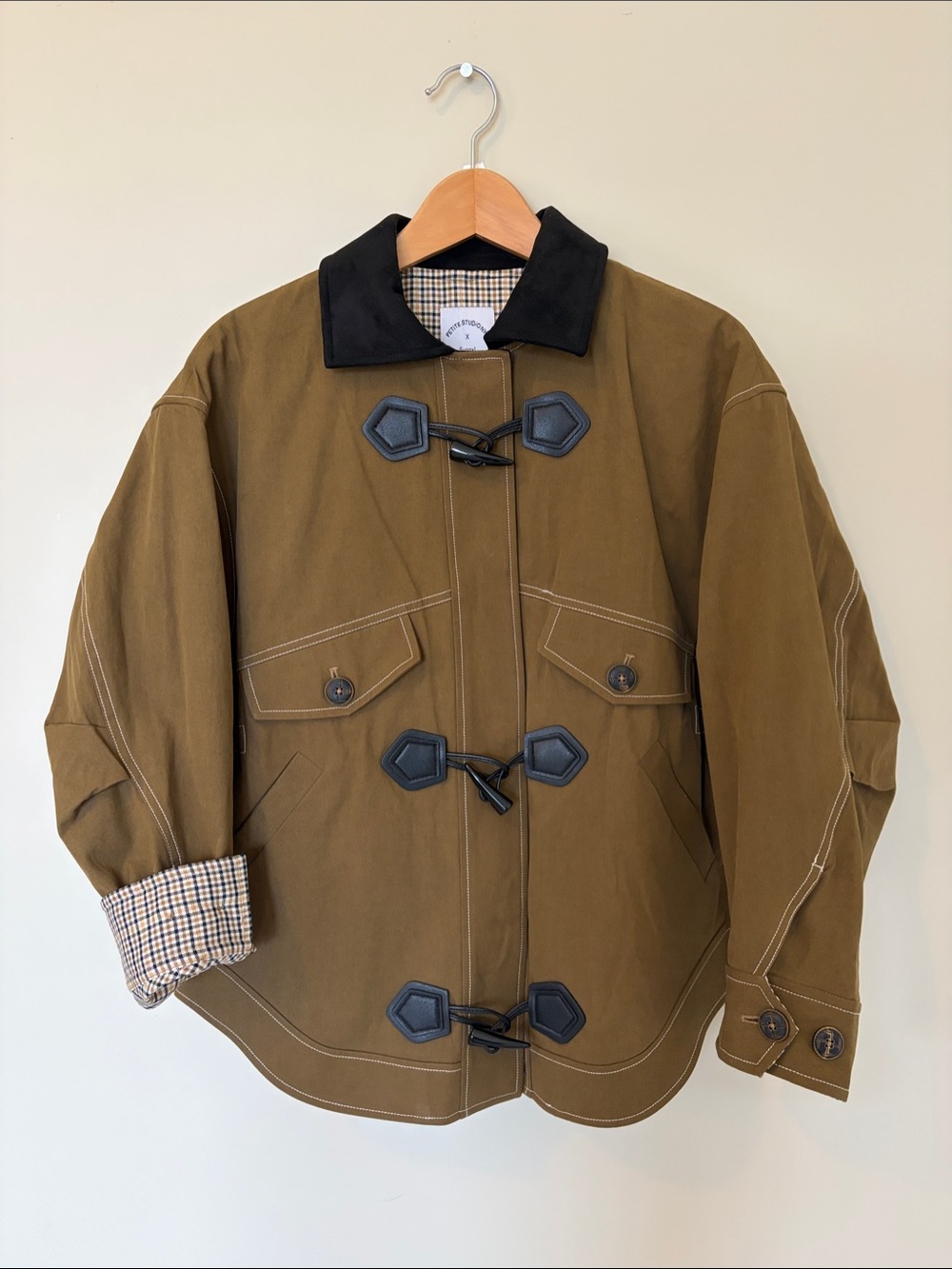 NWOT Petite Studio Bryce Barn Jacket XS